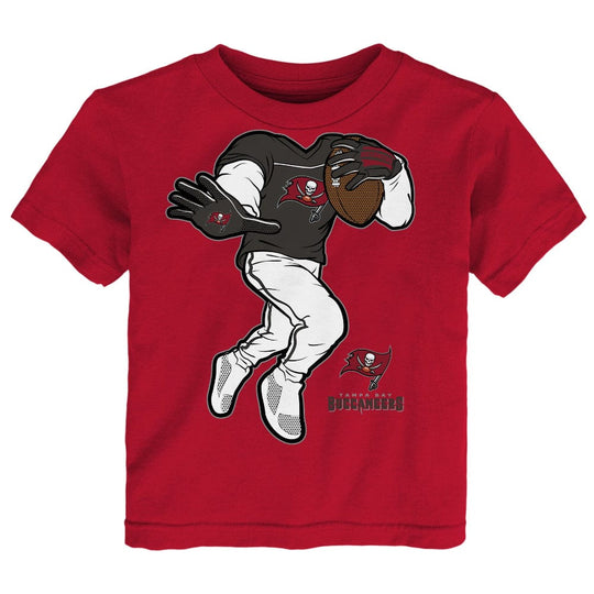 Tampa Bay Buccaneers Toddler Yard Rusher II Football Player Tee