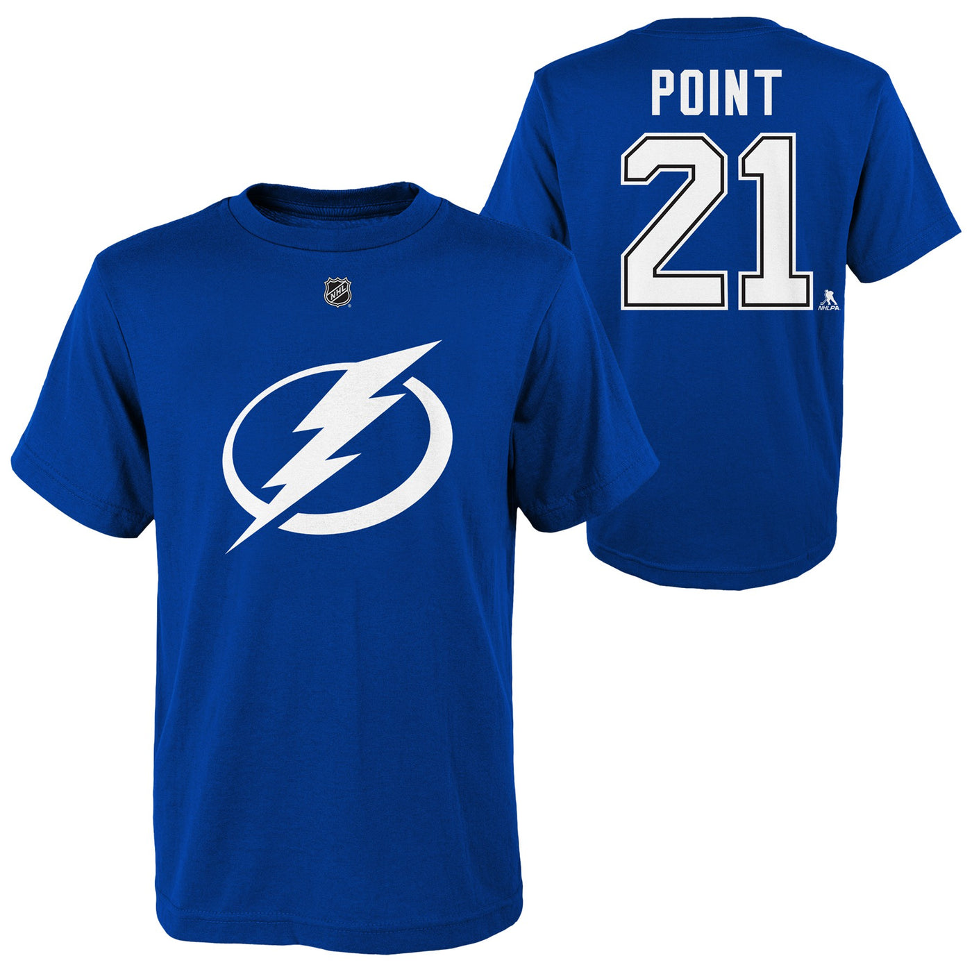 Tampa Bay Lightning Brayden Point Youth Name & Number Flat Performance –  Heads and Tails