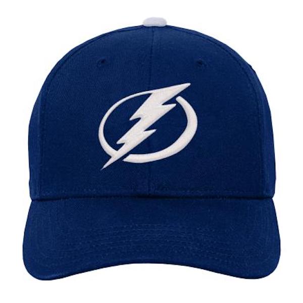 Tampa Bay Lightning Youth Primary Logo Precurve Snapback Hat