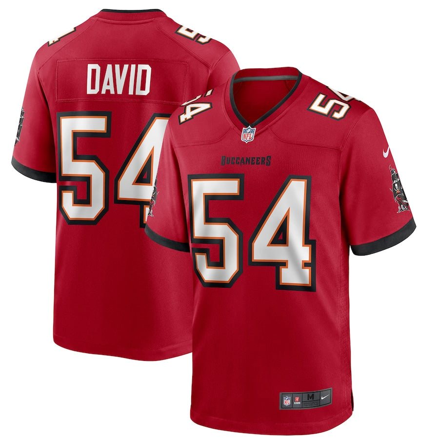 Nike Tampa Bay Buccaneers No54 Lavonte David Red Team Color Youth Super Bowl LV Bound Stitched NFL Vapor Untouchable Limited Jersey