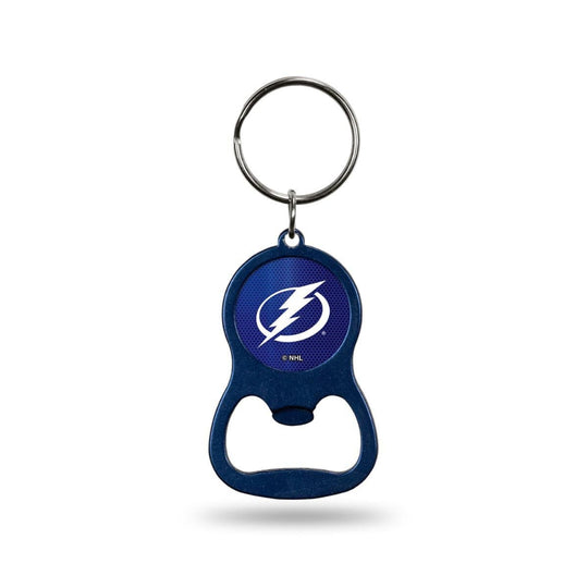 Tampa Bay Lightning Colored Bottle Opener Keychain