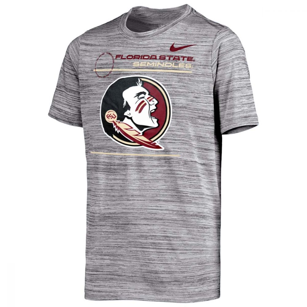 Nike Youth Florida State Seminoles Black Dri-FIT Legend Football Team Issue  T-Shirt