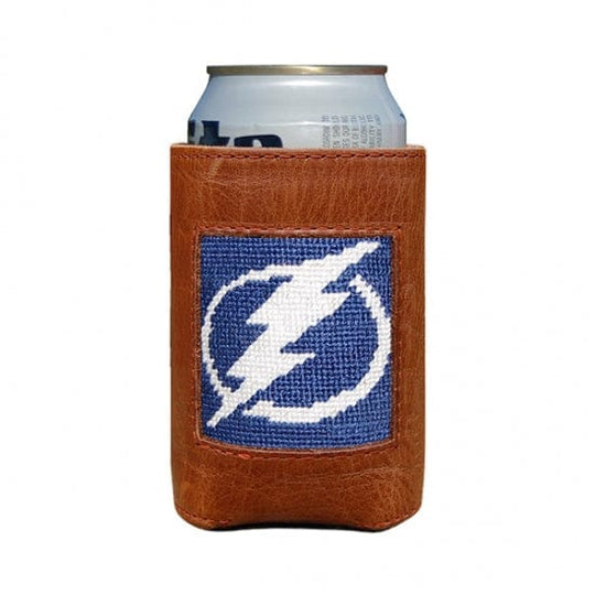 Tampa Bay Lightning Needlepoint Can Cooler