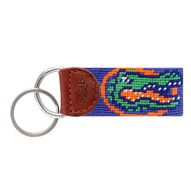 Florida Gators Needlepoint Key Fob