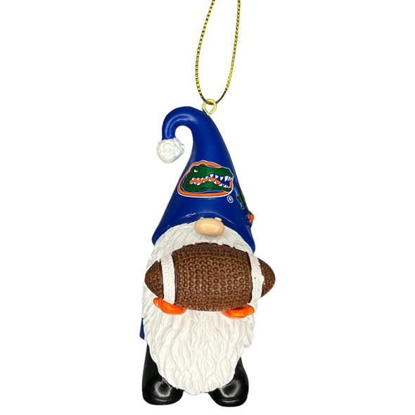 Florida Gators 3.5" Football Gnome Ornament