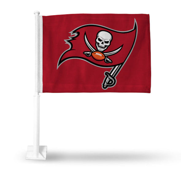 Tampa Bay Buccaneers Primary Logo Car Flag - Red