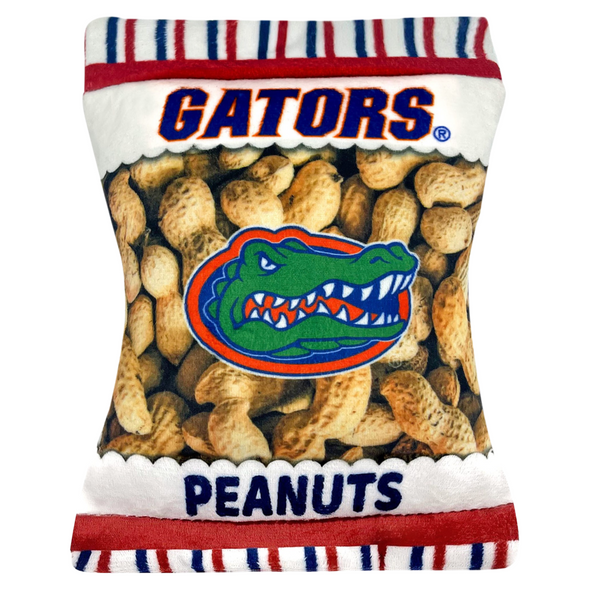 Florida Gators Bag of Peanuts Pet Toy