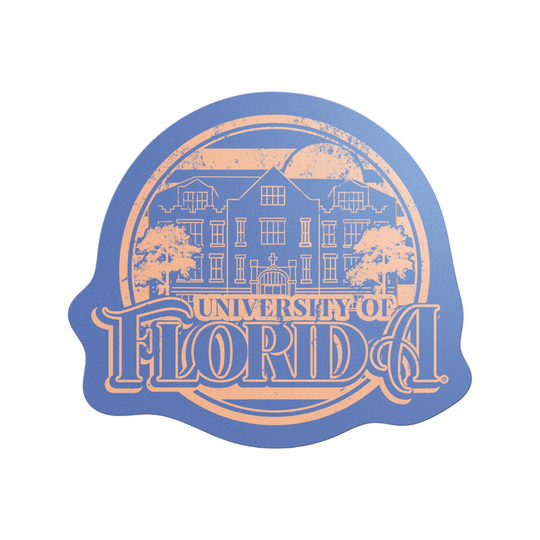 Florida Gators Vintage Campus Stripes Mini Sticker