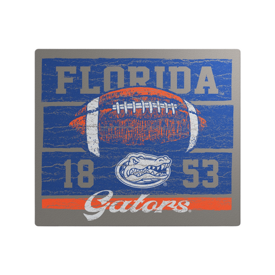 Florida Gators Weathered Football Sticker