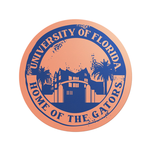 Florida Gators Campus Stamp Sticker