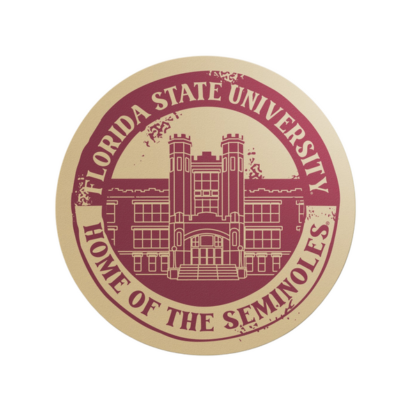 Florida State Seminoles Campus Stamp Sticker