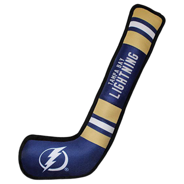 Tampa Bay Lightning Hockey Stick Pet Toy