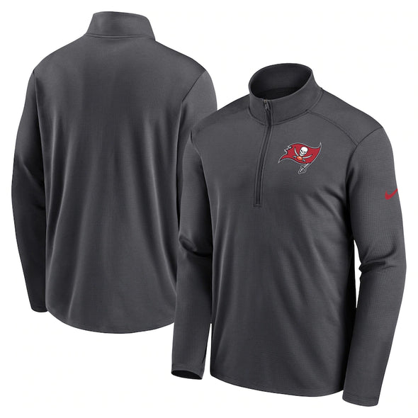 Tampa Bay Buccaneers Nike Primary Logo  Pacer 1/2 Zip Pullover