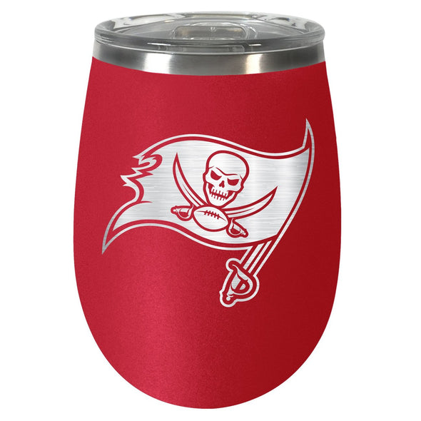 Tampa Bay Buccaneers Primary Logo Stainless Steel Stemless Wine Tumbler