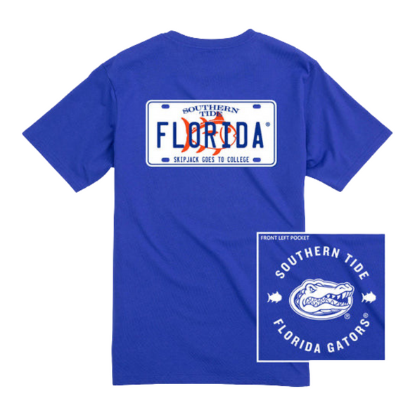 Florida Gators Southern Tide Gameday License Plate Tee