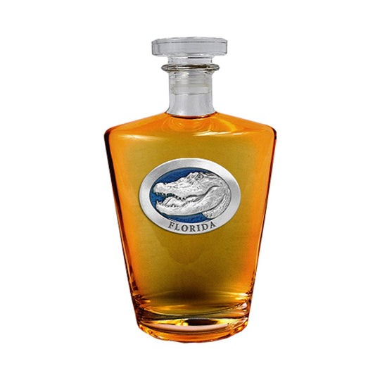 Florida Gators 25oz Pewter Emblem Royal Decanter
