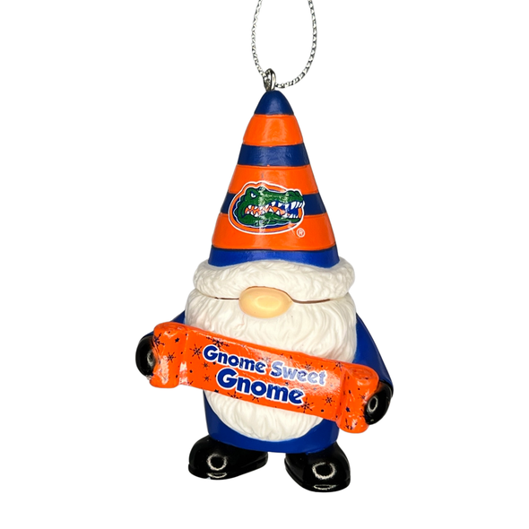 Florida Gators Gnome Sweet Gnome Ornament