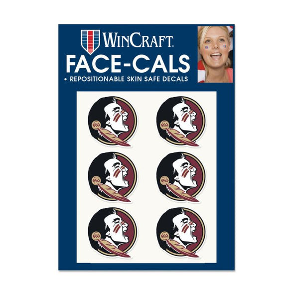 Florida State Seminoles Primary Logo Face Cals - Pack of 6