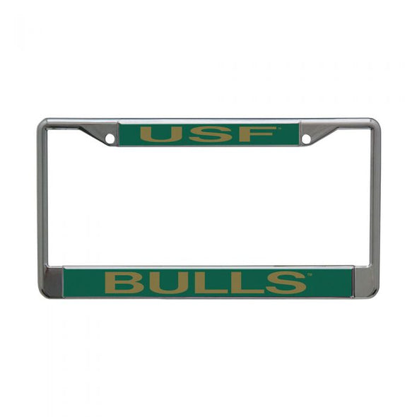 South Florida Bulls Team Name Back License Plate Frame