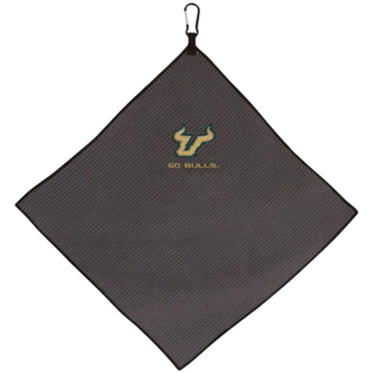 South Florida Bulls Grey 15" x 15" Microfiber Golf Towel