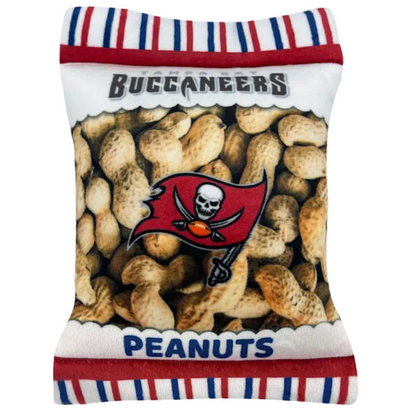 Tampa Bay Buccaneers Bag of Peanuts Pet Toy