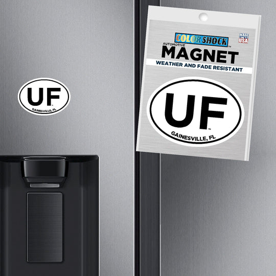 Florida Gators Euro Style 'UF' Oval Mini Magnet