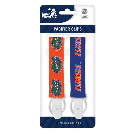Florida Gators 2-Pack Pacifier Clips