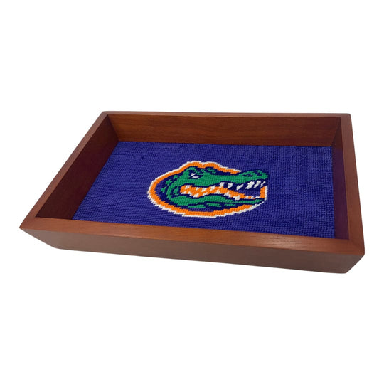 Florida Gators Needlepoint Valet Tray