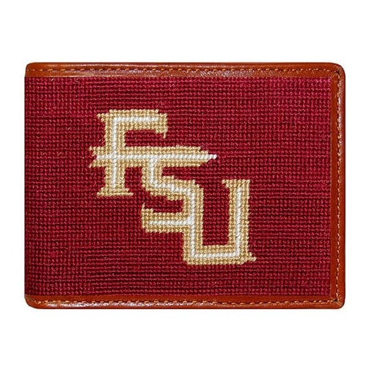 Florida State Seminoles Needlepoint Bi-Fold Wallet