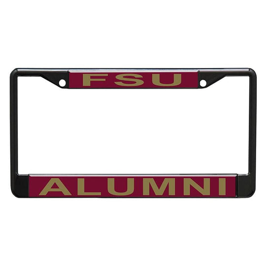 Florida State Seminoles Alumni Back License Plate Frame - Black