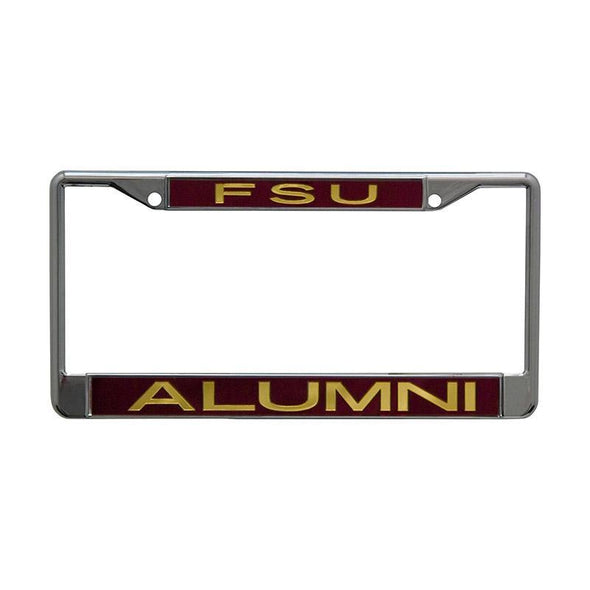 Florida State Seminoles Alumni Back License Plate Frame - Chrome