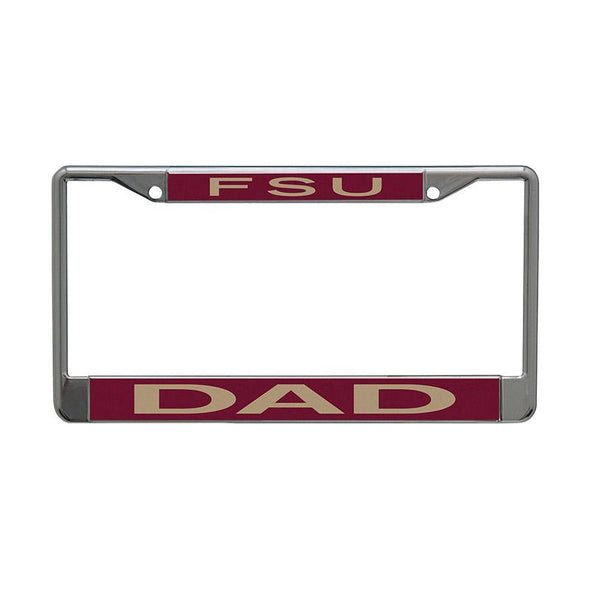 Florida State Seminoles Dad Back License Plate Frame