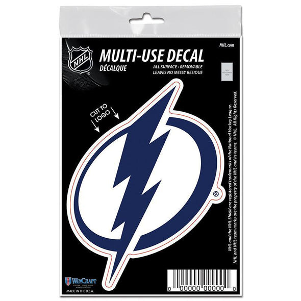 Tampa Bay Lightning 3" x 5" Primary Logo All Surface Decal